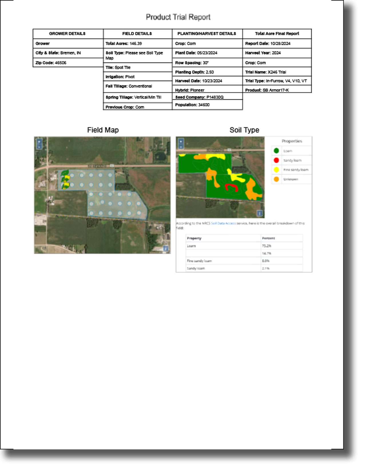 2025 GS-30 on beans in MI