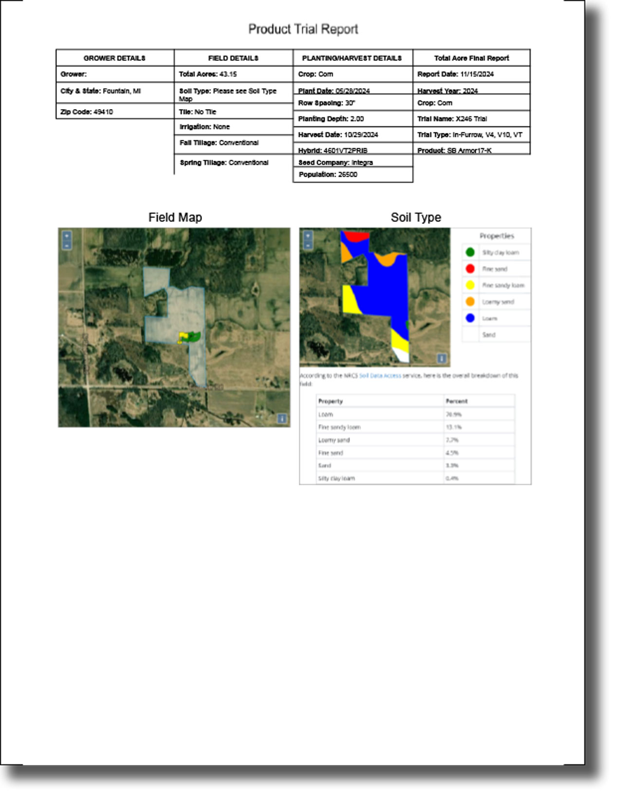 2025 GS-30 on corn in WI