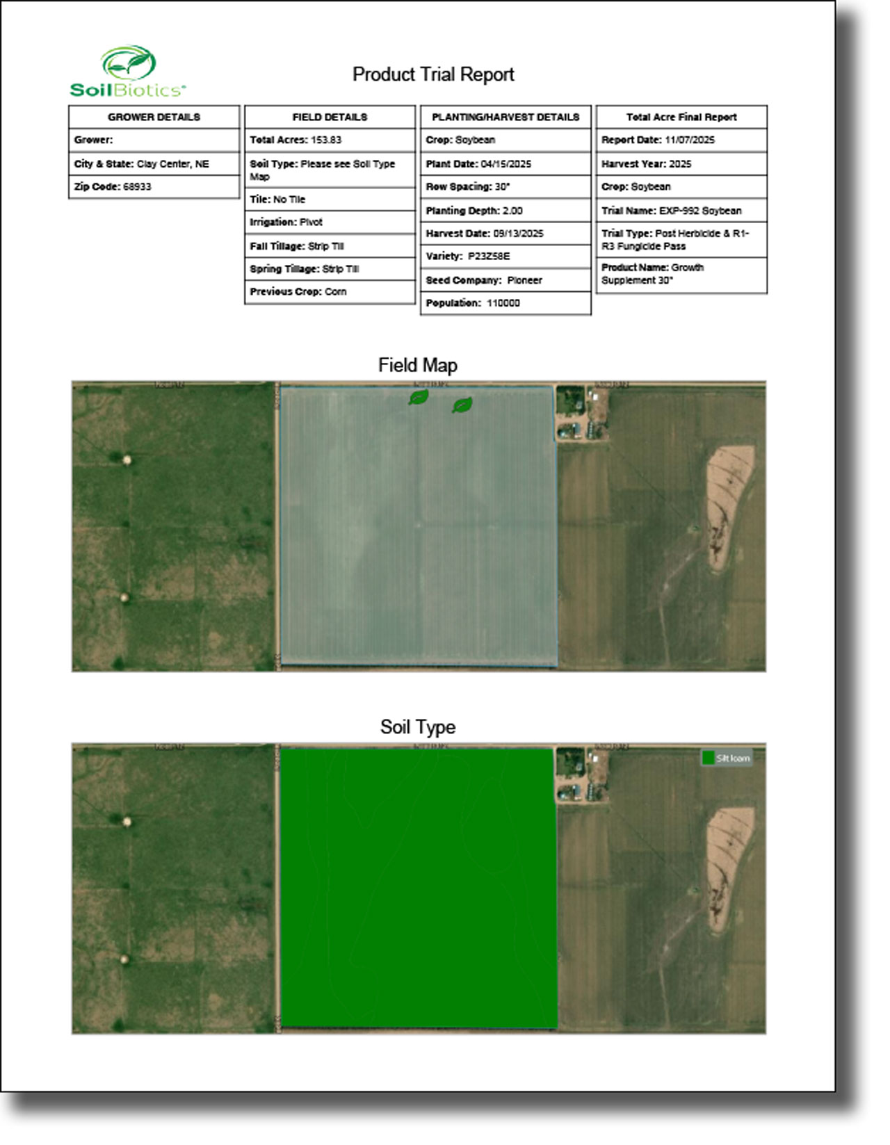 2025 GS-30 on beans in NE