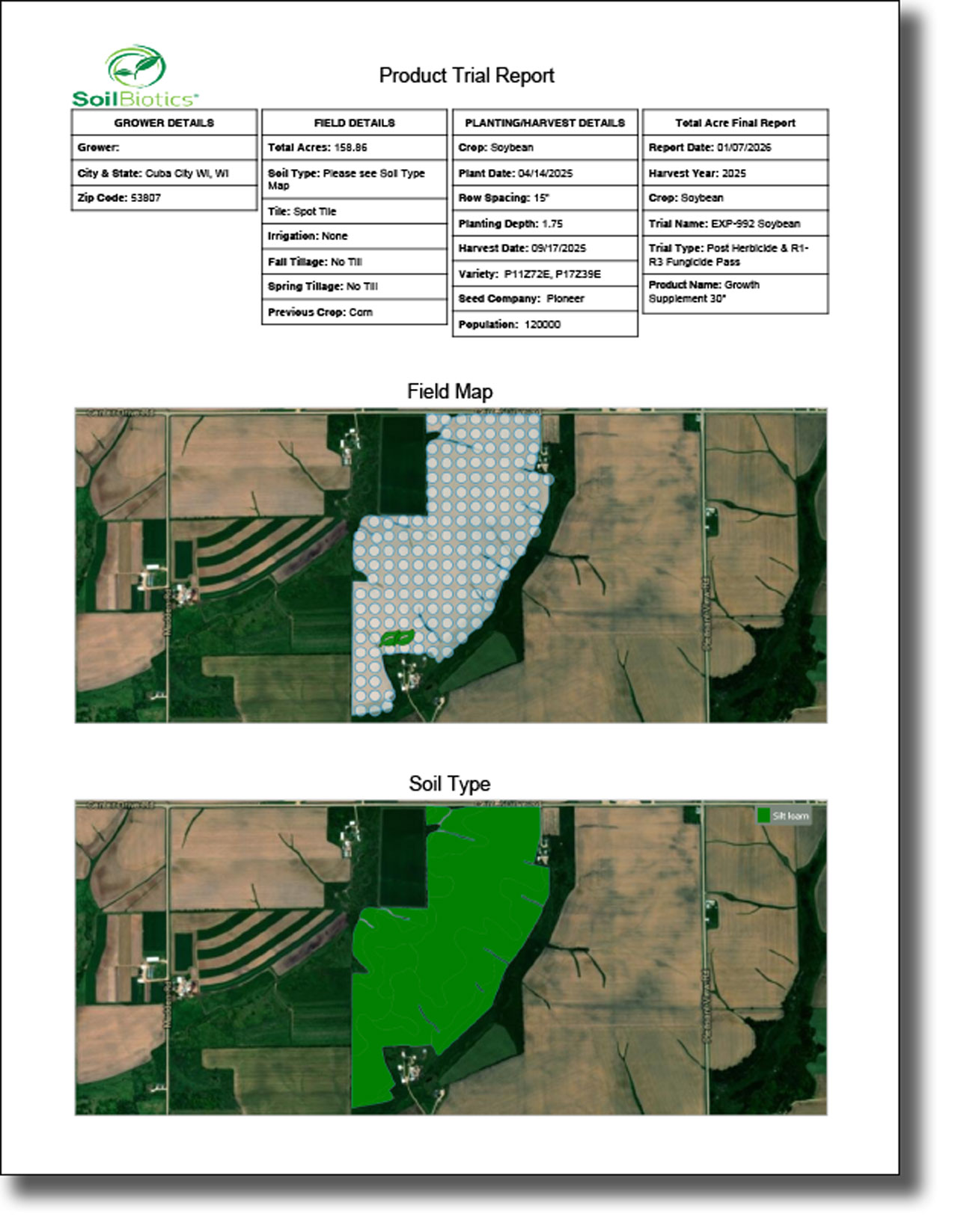 2025 GS-30 on beans in WI