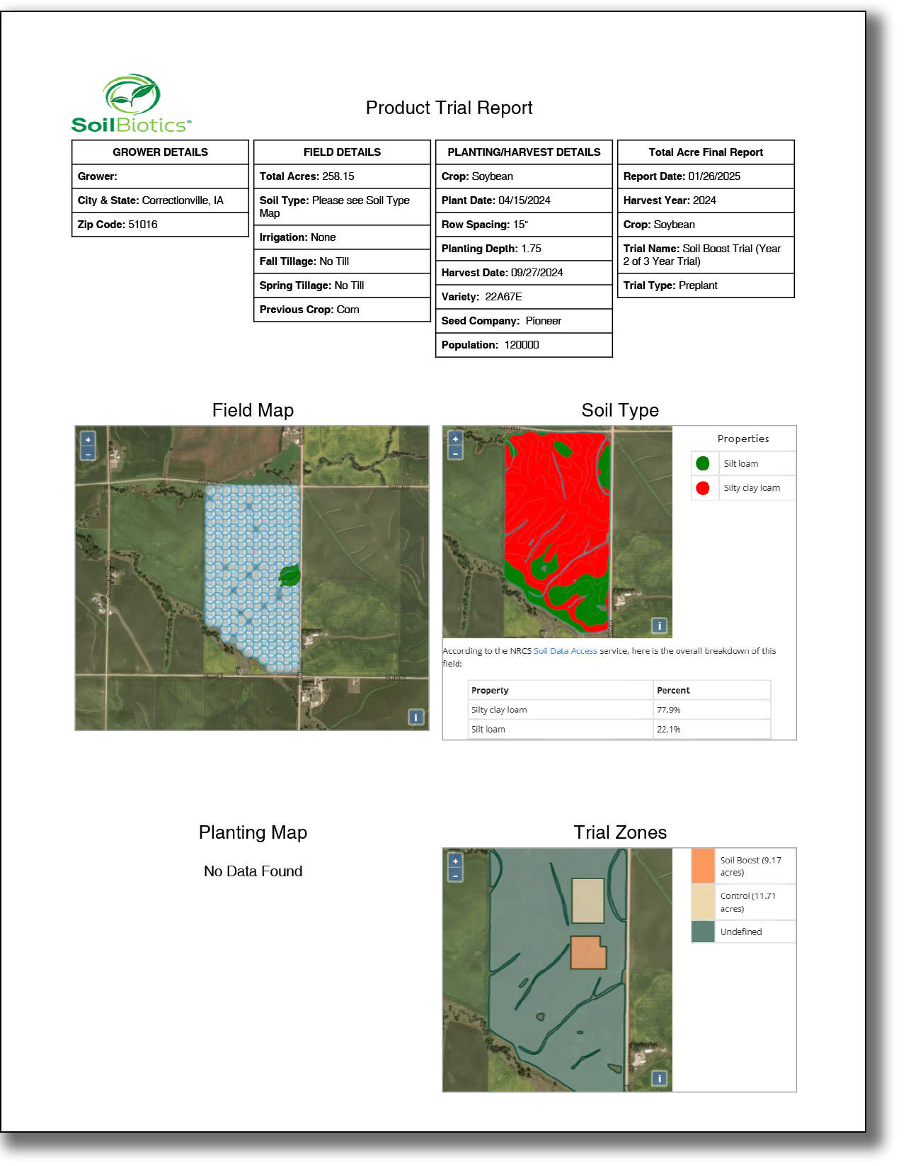 Residue Digester - Soybeans after Corn #1